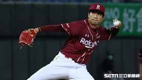 ▲樂天桃猿投手賴鴻誠。（圖／記者劉彥池攝影
