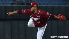 ▲樂天桃猿投手王躍霖。（圖／記者劉彥池攝影