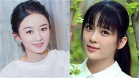 趙麗穎／趙韓櫻子。（圖／翻攝自微博）