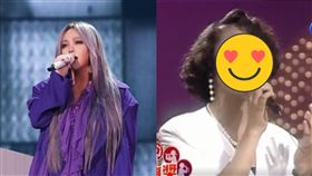 張惠妹　田銀花（圖／聲動娛樂提供／翻攝自台視時光機臉書）