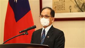 立法院長游錫堃接見「台灣—瑞典國會議員協會暨歐洲議會議員聯合訪團」。（圖／立法院提供）