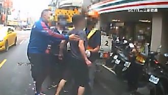 遭濺消毒水　男路邊攔消毒車威脅嗆聲