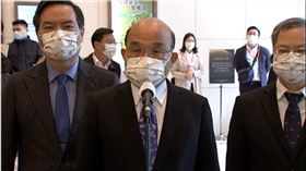 行政院長蘇貞昌上午出席「2022地方創生論壇暨成果展」。