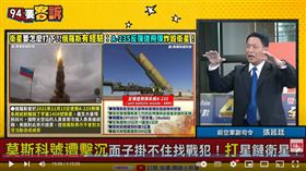 前空軍副司令張延廷說明可擊落衛星的導彈造價昂貴