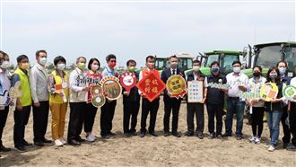 契作高粱播種祈福成就共榮共好美事