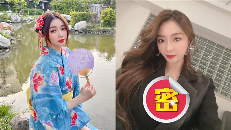 成語蕎西裝外套洩深溝　傲人美胸溢出