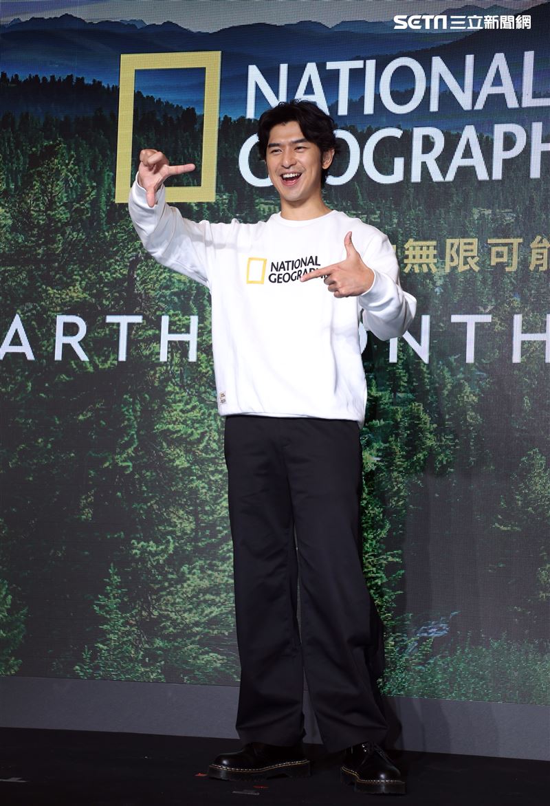 陳柏霖出席國家地理探尋森林無限可能分享保育重要性。（記者邱榮吉/攝影）