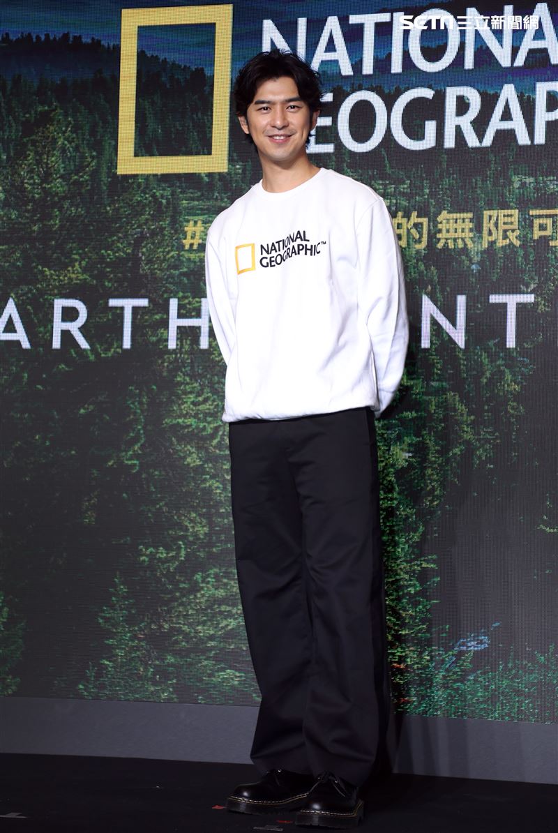 陳柏霖出席國家地理探尋森林無限可能分享保育重要性。（記者邱榮吉/攝影）