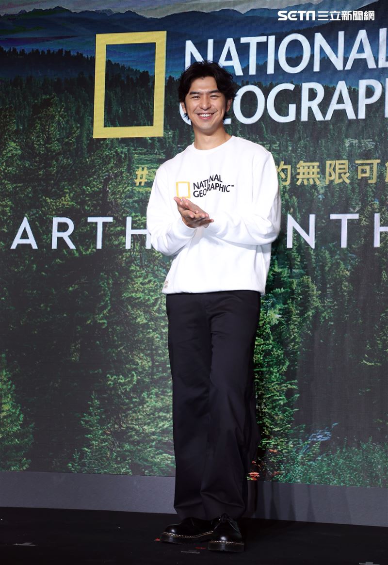 陳柏霖出席國家地理探尋森林無限可能分享保育重要性。（記者邱榮吉/攝影）