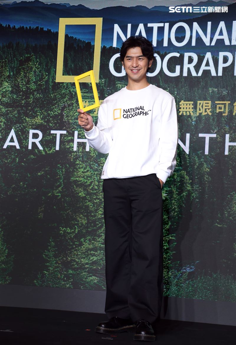 陳柏霖出席國家地理探尋森林無限可能分享保育重要性。（記者邱榮吉/攝影）