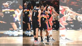 ▲保羅在最末節狂轟19分，帶太陽旗開得勝。（圖／翻攝自太陽推特）