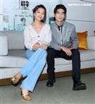 涂善存、林意箴三立新聞網專訪。（記者邱榮吉/攝影）