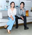 涂善存、林意箴三立新聞網專訪。（記者邱榮吉/攝影）