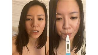 李妍瑾確診直播　怨餐點是餿水像坐牢