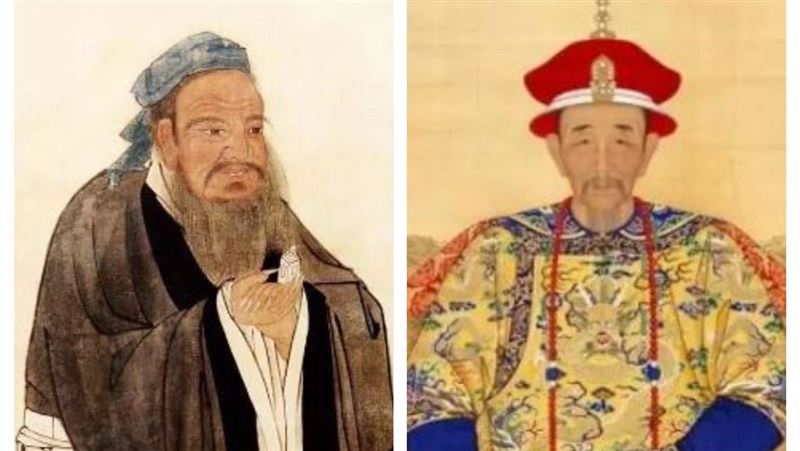 康熙見孔子墓不願跪　臣遮墓1字跪了