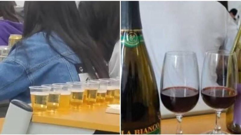 超狂品酒課喝卅箱酒　師：沒喝完不走