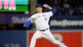 ▲柳賢振17日再度先發又被打爆。（圖／美聯社／達志影像）