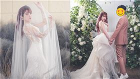 米砂婚紗照。（圖／翻攝自米砂IG）