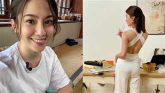 遭疑露點不忍了　許藍方還原走光真相