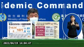 ▲0419 CDC記者會，陳時中（圖／翻攝自指揮中心YT）