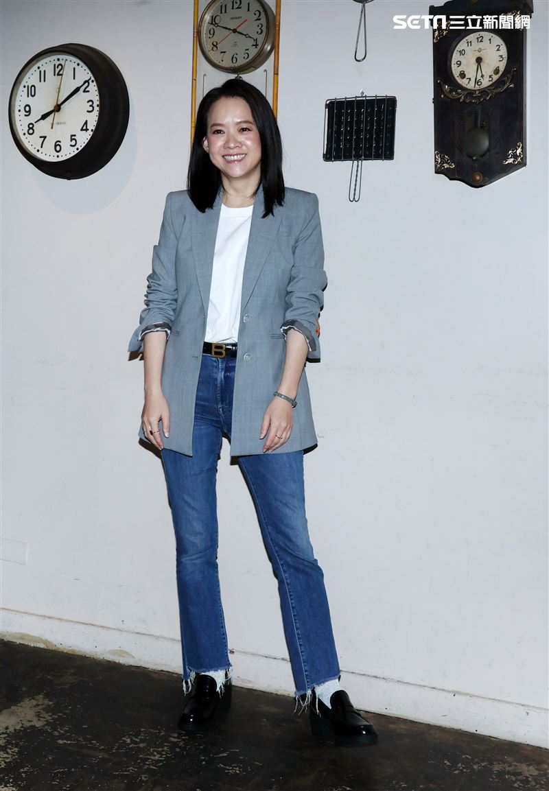 三立「我們回家吧2」曾寶儀媒體聯訪，節目甘苦談。（記者邱榮吉/攝影）