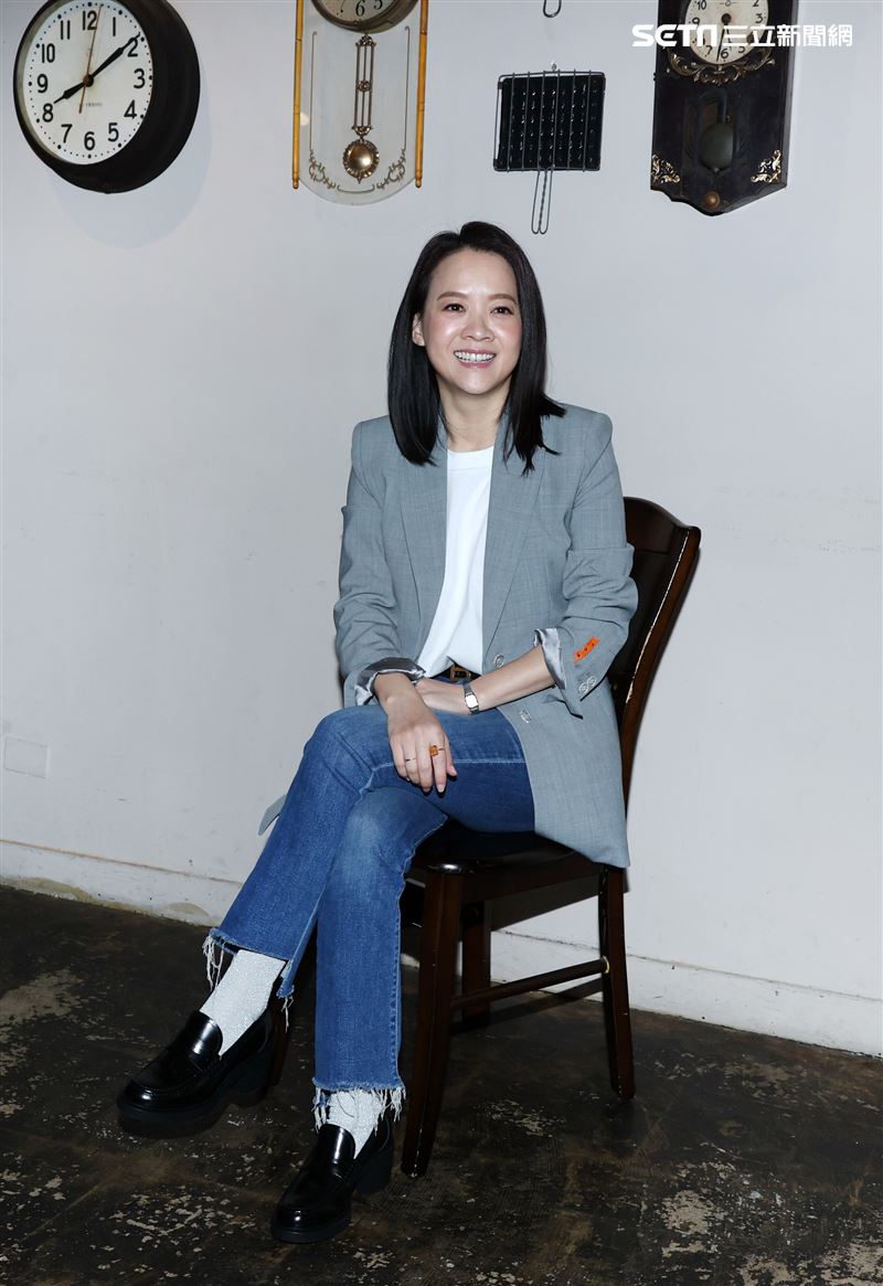 三立「我們回家吧2」曾寶儀媒體聯訪，節目甘苦談。（記者邱榮吉/攝影）