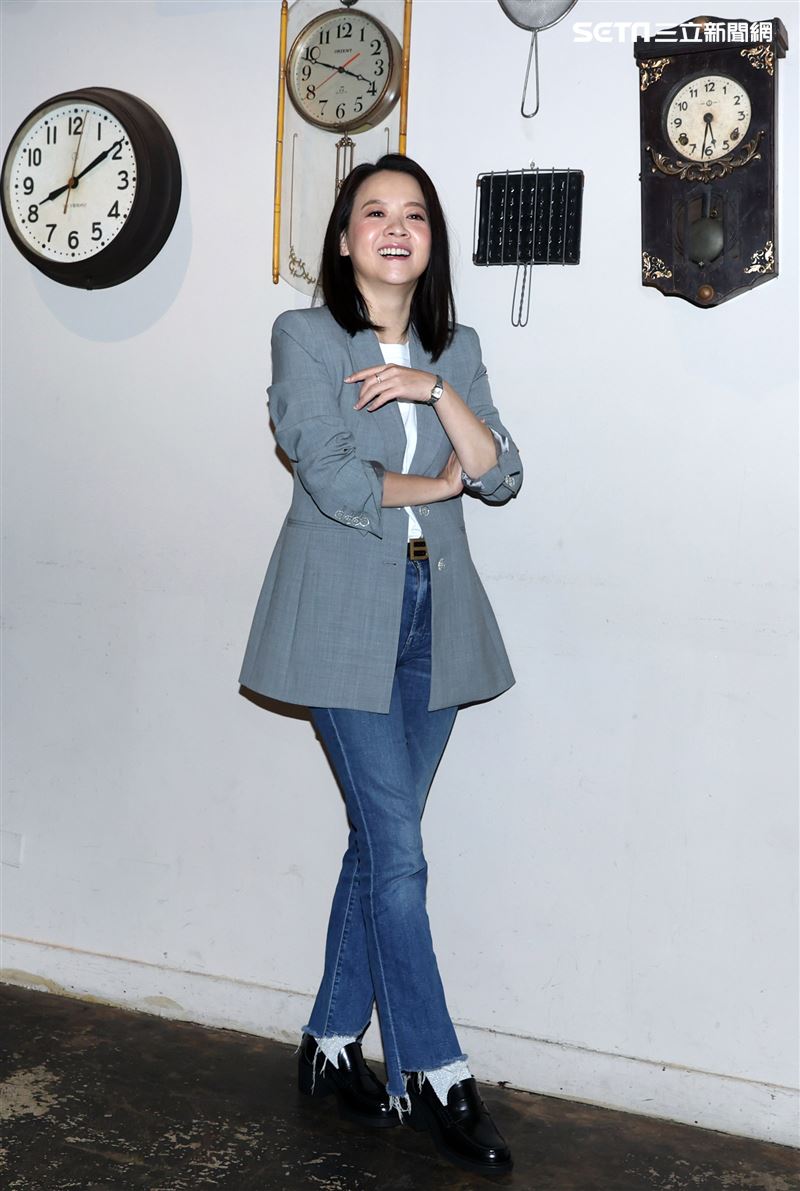 三立「我們回家吧2」曾寶儀媒體聯訪，節目甘苦談。（記者邱榮吉/攝影）