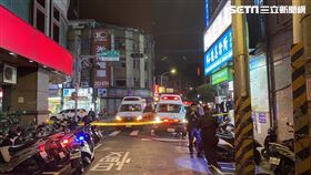 新北市墜樓男子陽性確診，永和分局4名警員採檢皆陰性。（圖／翻攝畫面）