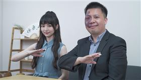 ▲面對比賽已蓄勢待發的紅面棋王 周俊勳九段與黑嘉嘉七段 (圖/官方提供)