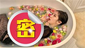 TWICE成員多賢「浴缸濕身」引爆話題。（圖／翻攝自twicetagram IG）