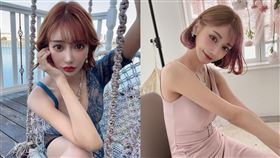 HDD殺手辣曬北半球！明日花禮服大片挖空（圖／翻攝自明日花綺羅IG）