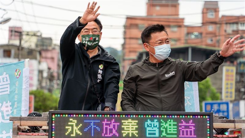 趙天麟助陣新北曾進益全力衝刺初選