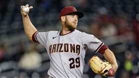 ▲亞利桑那響尾蛇Merrill Kelly。（圖／美聯社／達志影像）