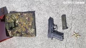 陸軍航特部吳姓士官持槍射殺鄭姓錢莊人員遭逮。（圖／翻攝畫面）