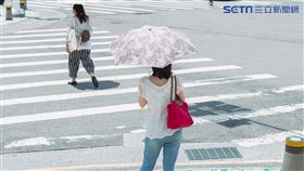 天氣/夏天/中暑/炎熱(記者陳弋攝影)