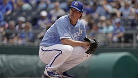 ▲葛蘭基（Zack Greinke）5局失1分悲情吞敗。（圖／美聯社／達志影像）