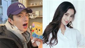 Angelababy、林一。（圖／翻攝自微博）
