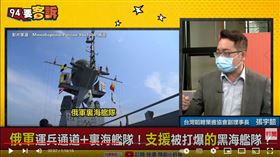 張宇韶分析俄羅斯裏海艦隊來黑海支援可能性