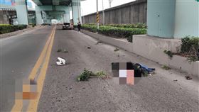 黃牌重機自撞噴飛！28歲騎士送醫亡