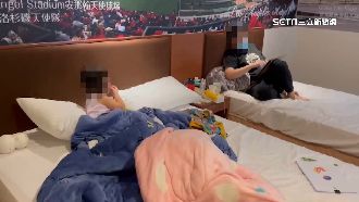 夫妻確診　陰性女兒一起擠防疫旅館