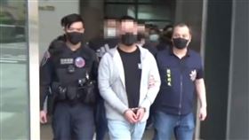 台北市刑大逮捕竹聯幫仁堂劉姓大哥，並查扣BMW名車。翻攝