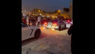 拉轉噴火毀廖老大車聚　GTR道歉了