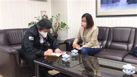 何孟樺、邱義仁（翻攝自何孟樺臉書）