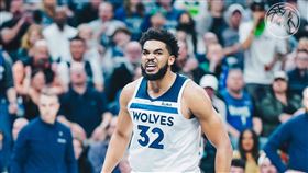 ▲灰狼以119：118擊敗灰熊。（圖／翻攝自灰狼推特）