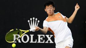  ▲曾俊欣本季打出紅土8連勝。（圖／美聯社／達志影像）