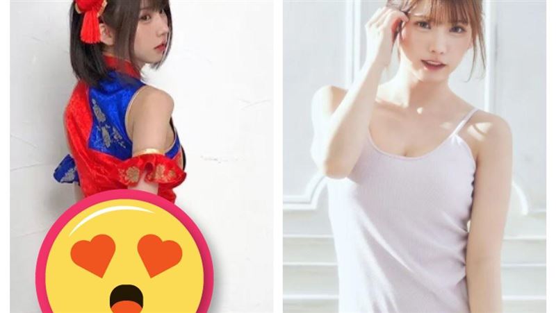 COS女神「旗袍太辣」背面1片布遮