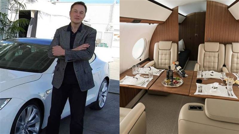 沒房子的馬斯克　20億私人飛機曝光