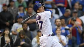 ▲鈴木誠也本戰敲出二壘安打。（圖／美聯社／達志影像）