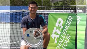 ▲台灣網球男單好手吳東霖25日在ATP塔拉哈西男網挑戰賽順利封王。（圖／翻攝自吳東霖IG）