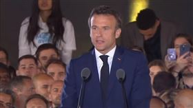 馬克宏大選獲勝連任（圖／攝自EmmanuelMacron臉書）